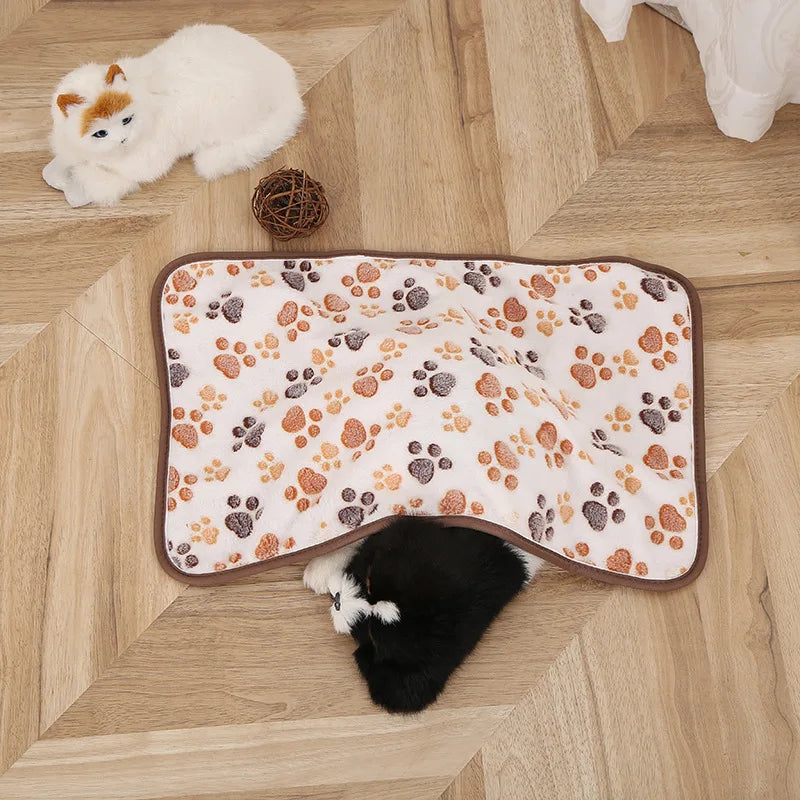 Fleece Blanket - Cat and Dog